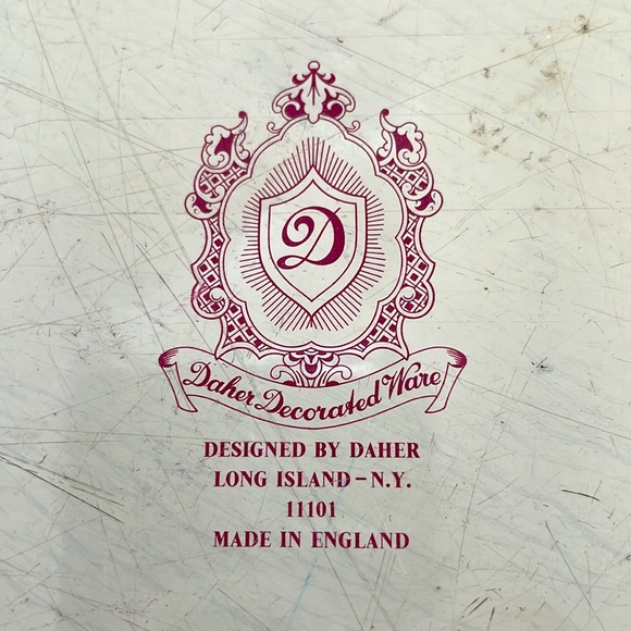 Vintage Daher Clown children’s circus enameled decorative tray - Picture 3 of 3